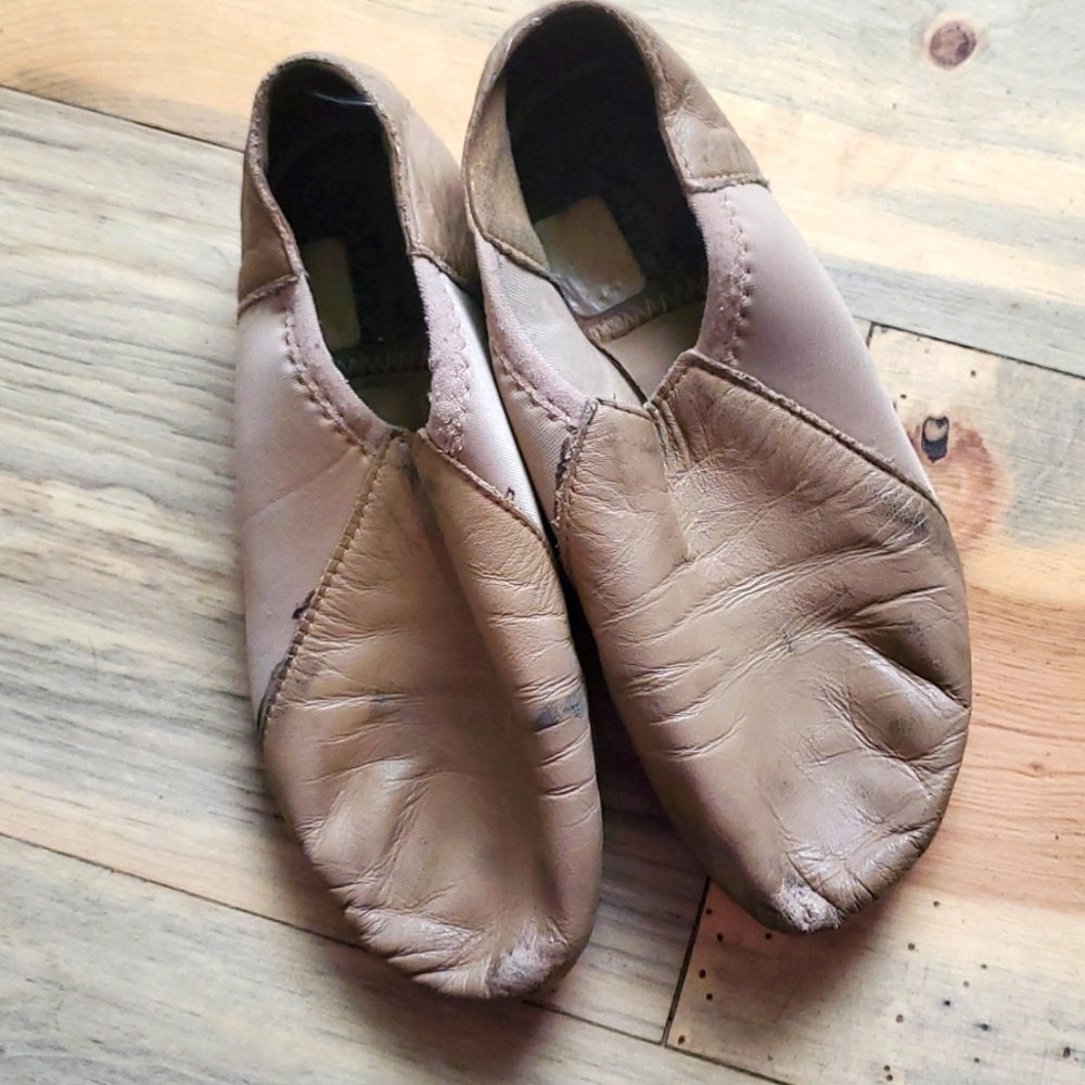 Girls SoDanca Jazz Shoes Size 3